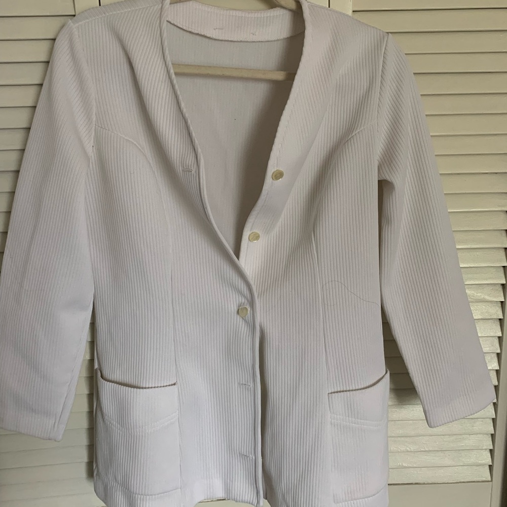 Cardigan blazer